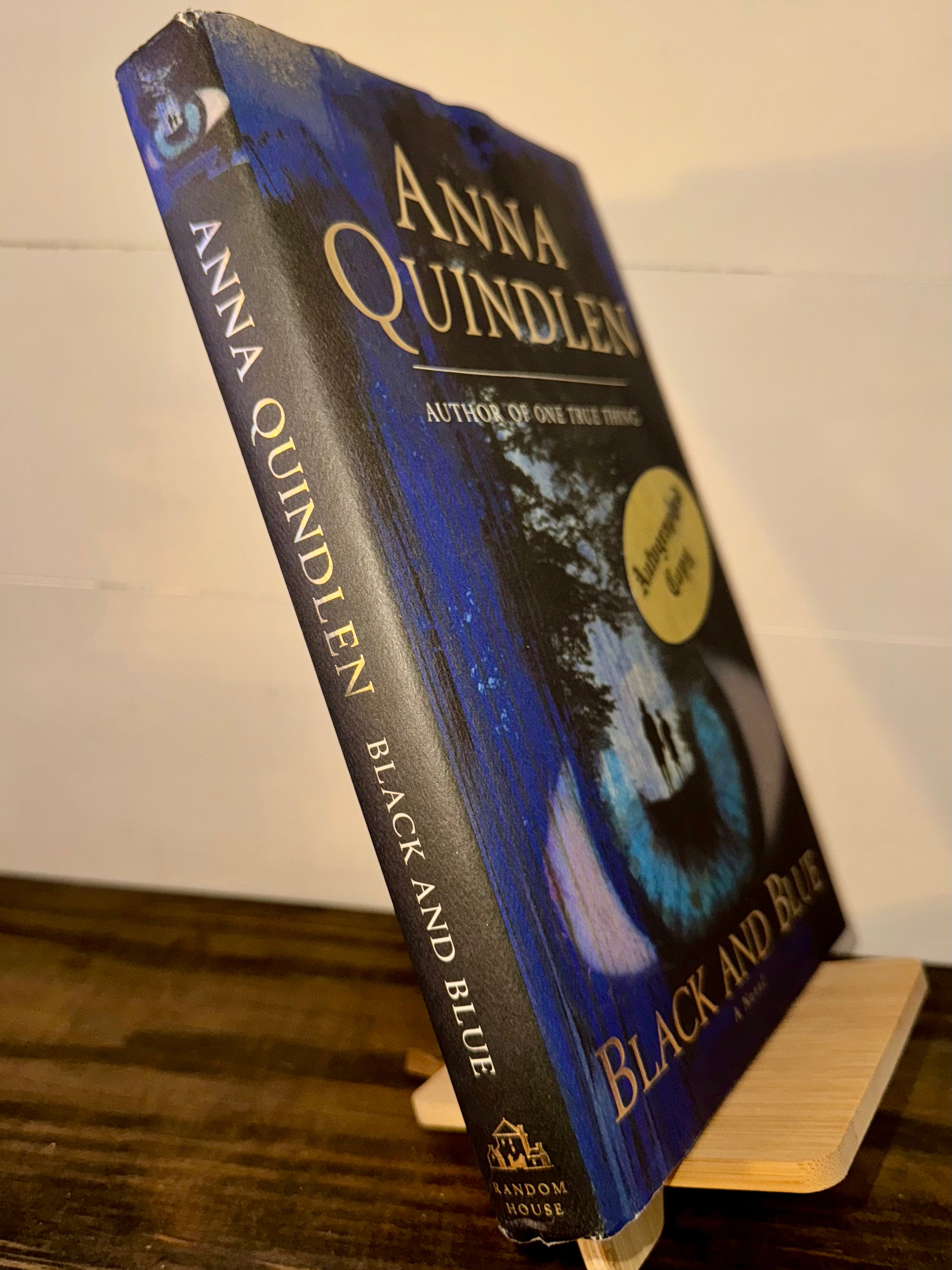 Black and Blue (Signed First Edition) by Anna Quindlen