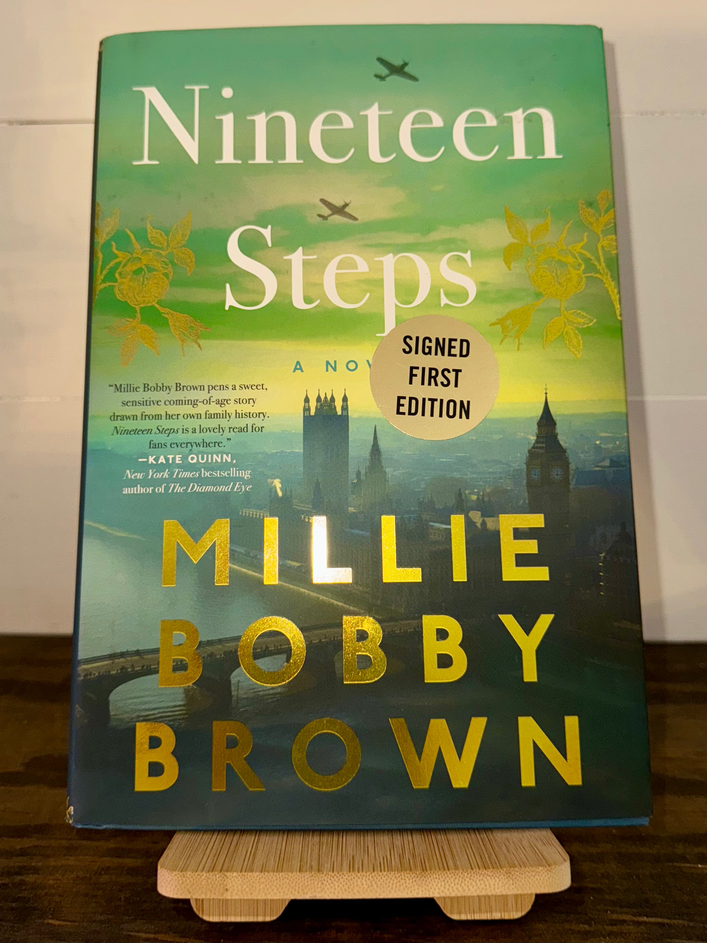 Nineteen Steps (Signed First Edition) by Millie Bobby Brown