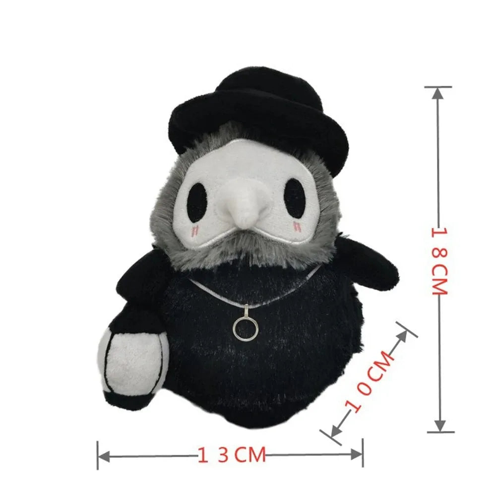 Plague Doctor Doll Black Ghost