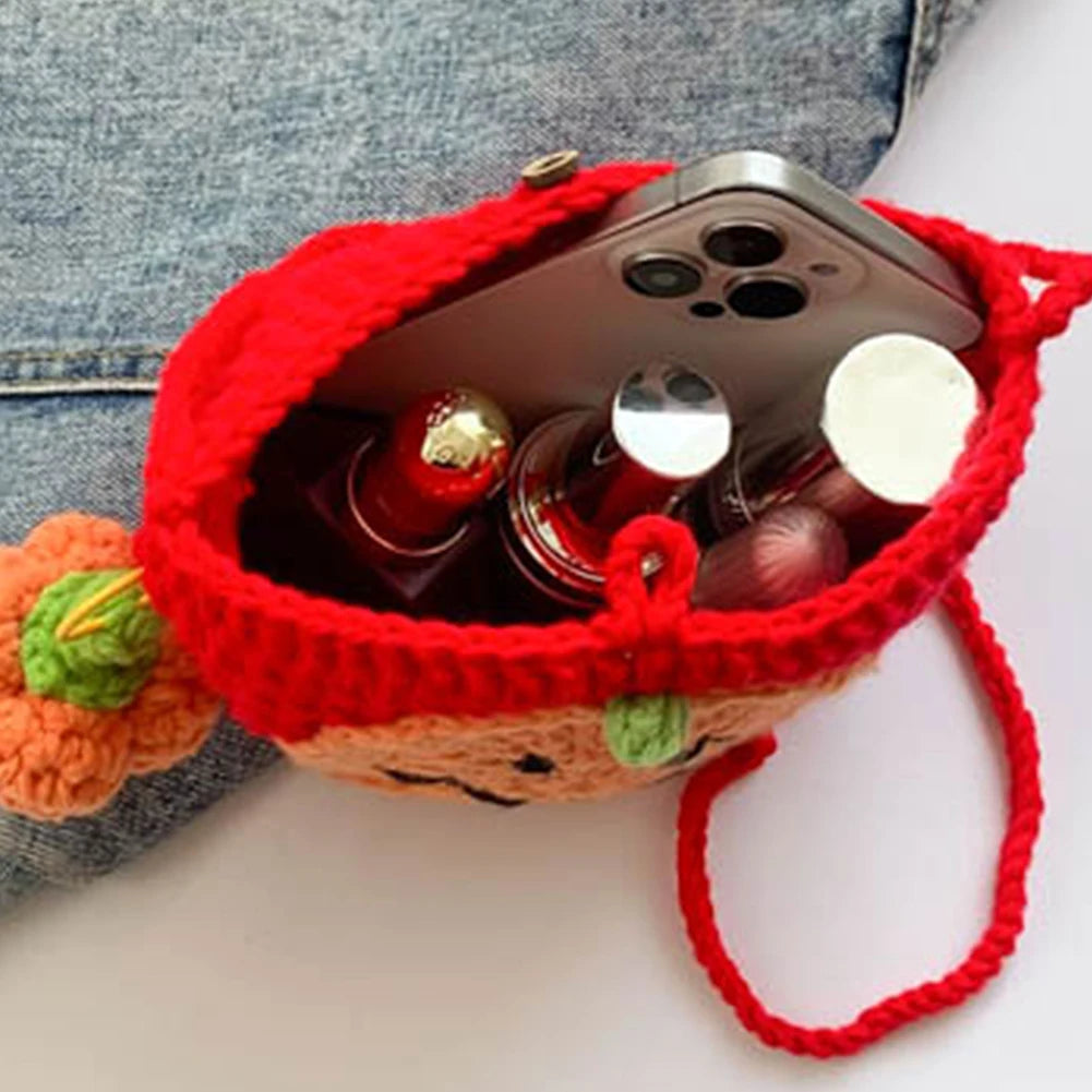Holloween Crochet Shoulder Bag
