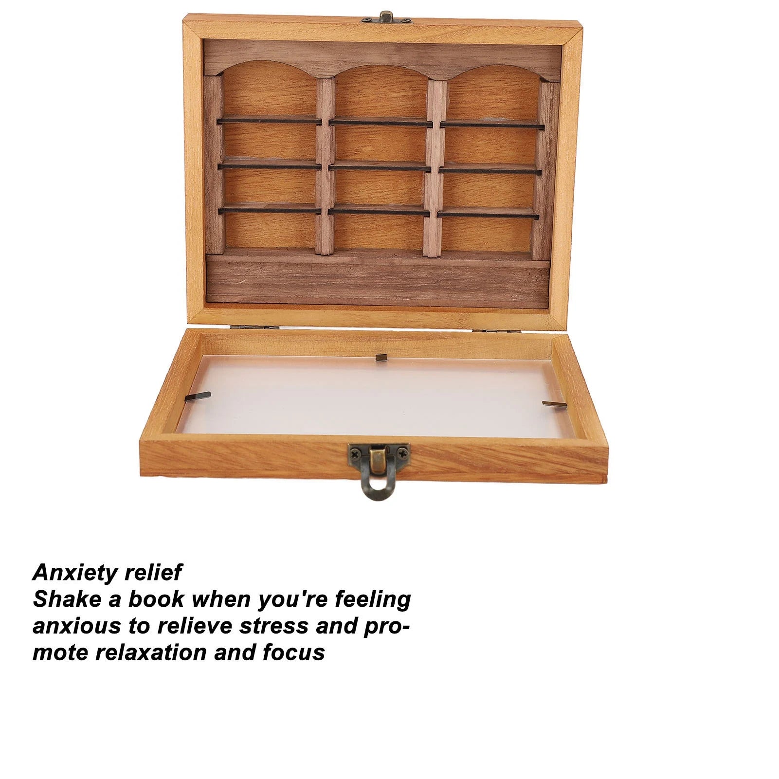 ZK40 Miniature Book Boxes Display Case Cabinet
