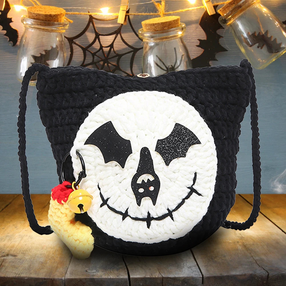 Holloween Crochet Shoulder Bag