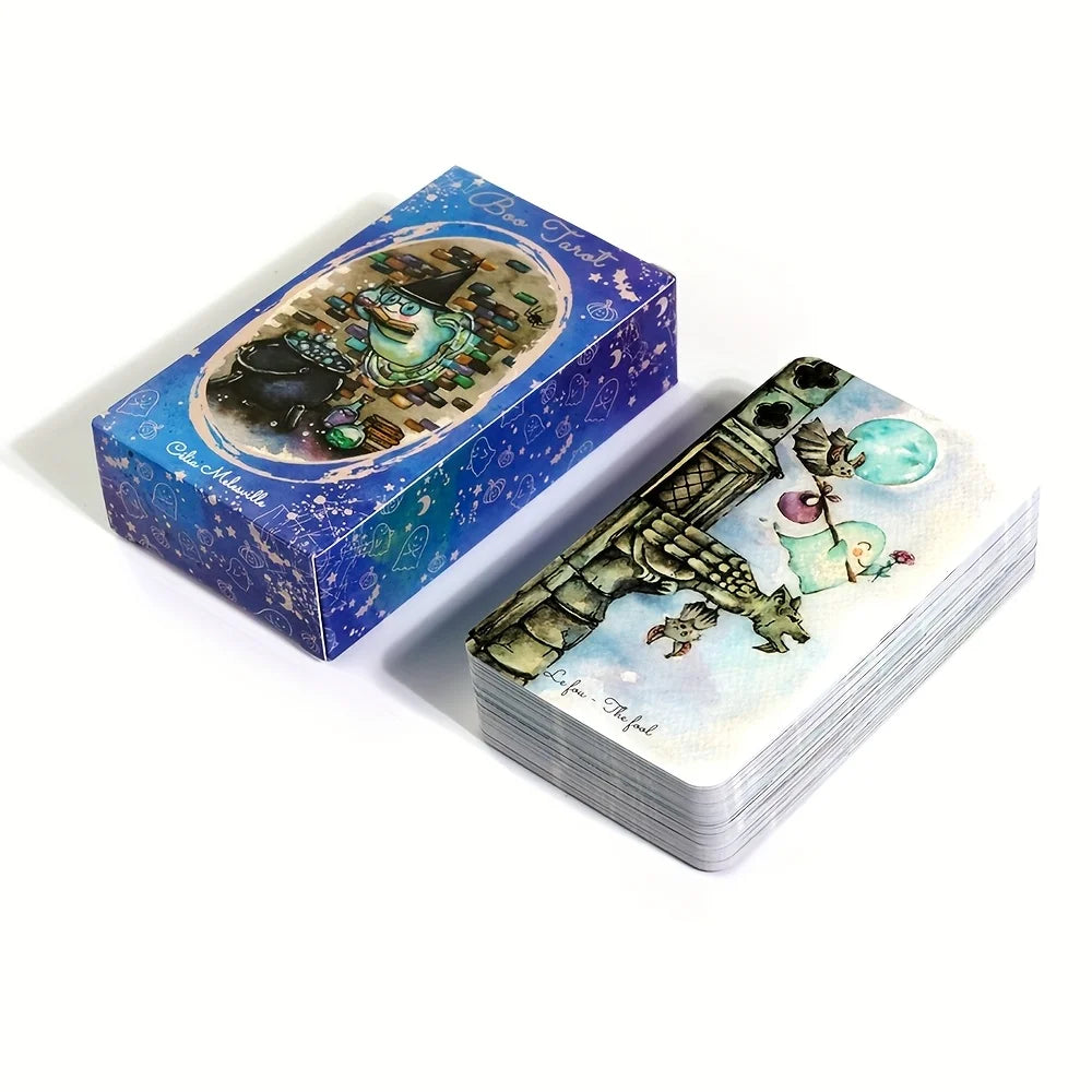 Boo Tarot Deck Ghosts Ghost Reading Card 81 Cards