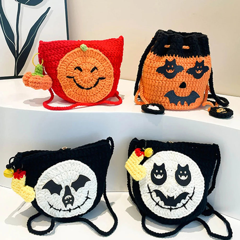 Holloween Crochet Shoulder Bag