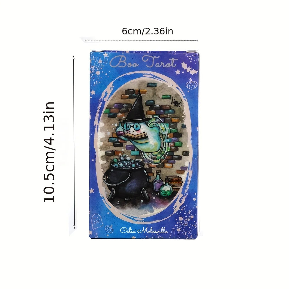 Boo Tarot Deck Ghosts Ghost Reading Card 81 Cards