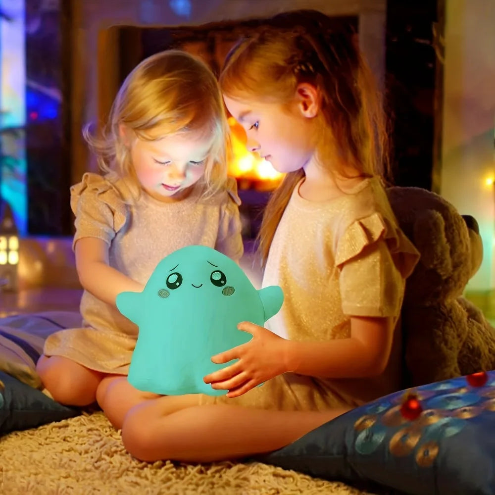 Ghost Doll Glow in The Dark Cartoon Super Soft Plush