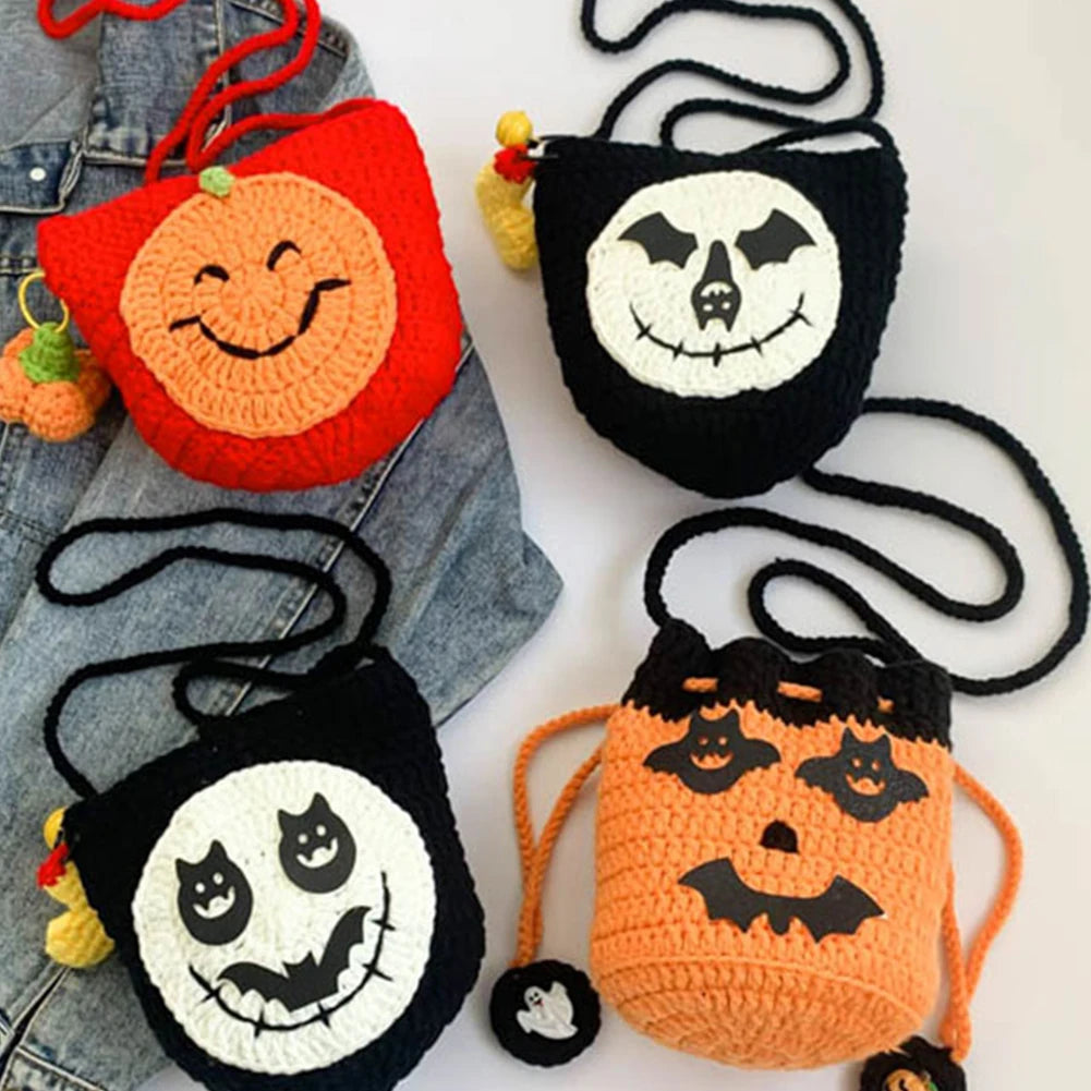 Holloween Crochet Shoulder Bag