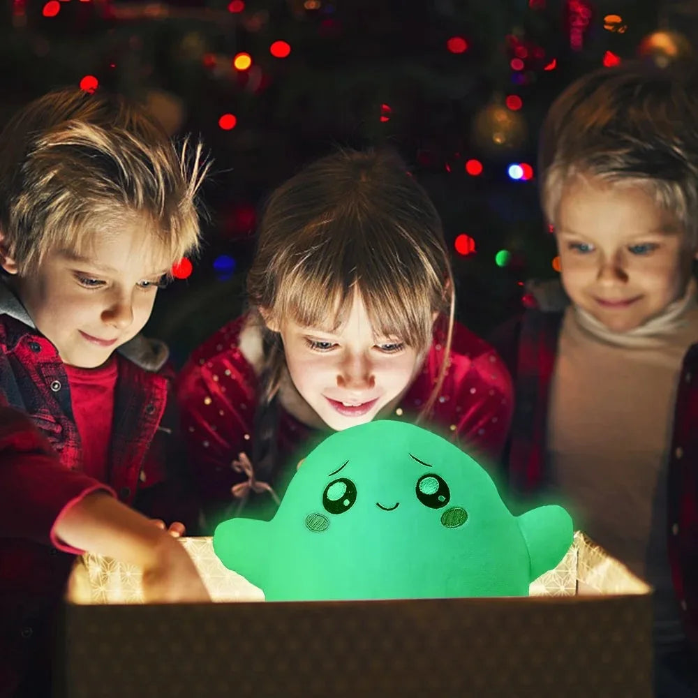 Ghost Doll Glow in The Dark Cartoon Super Soft Plush