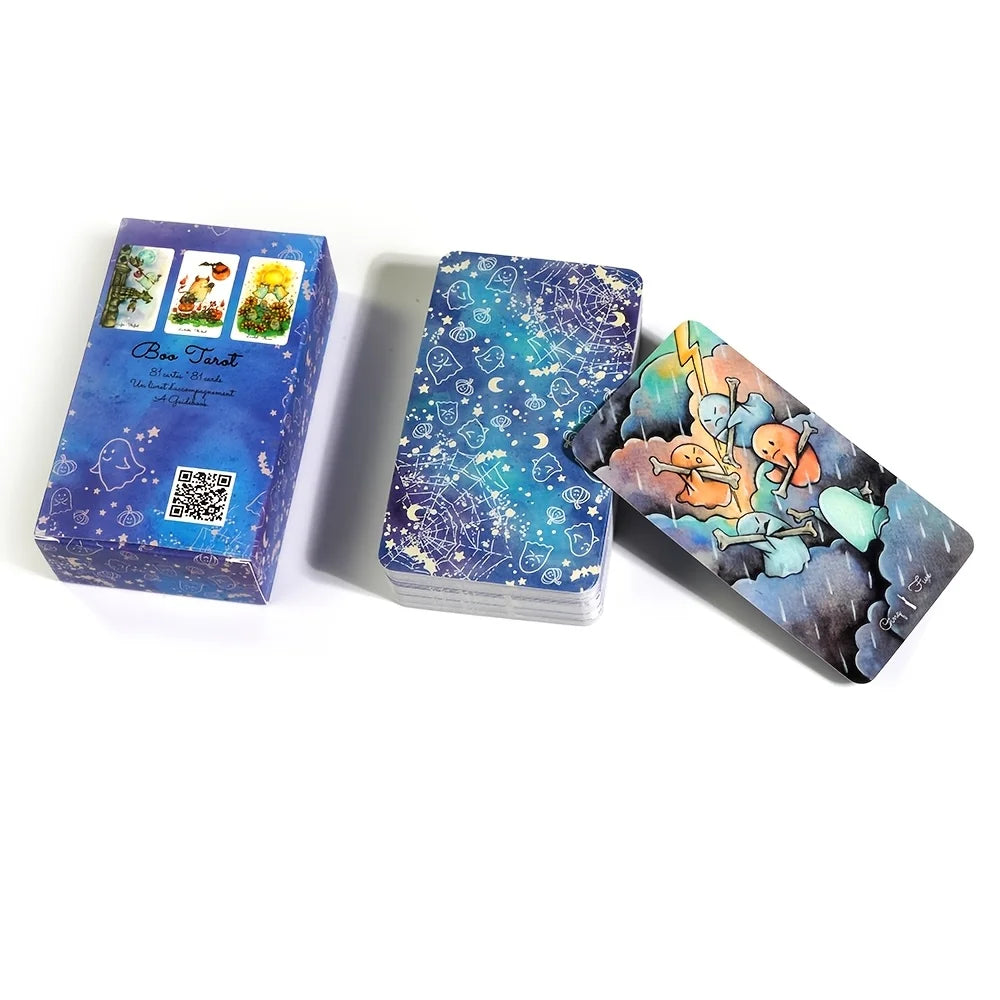 Boo Tarot Deck Ghosts Ghost Reading Card 81 Cards