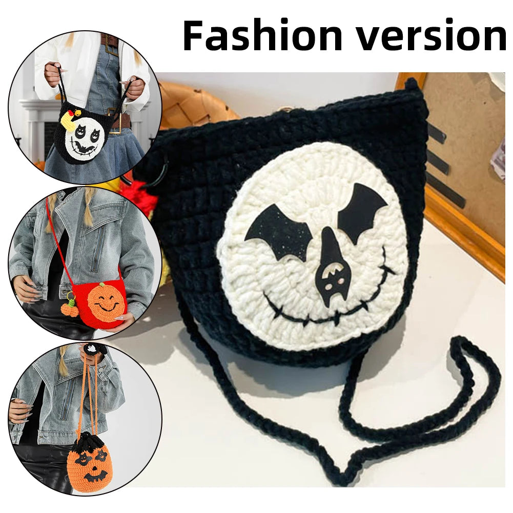 Holloween Crochet Shoulder Bag