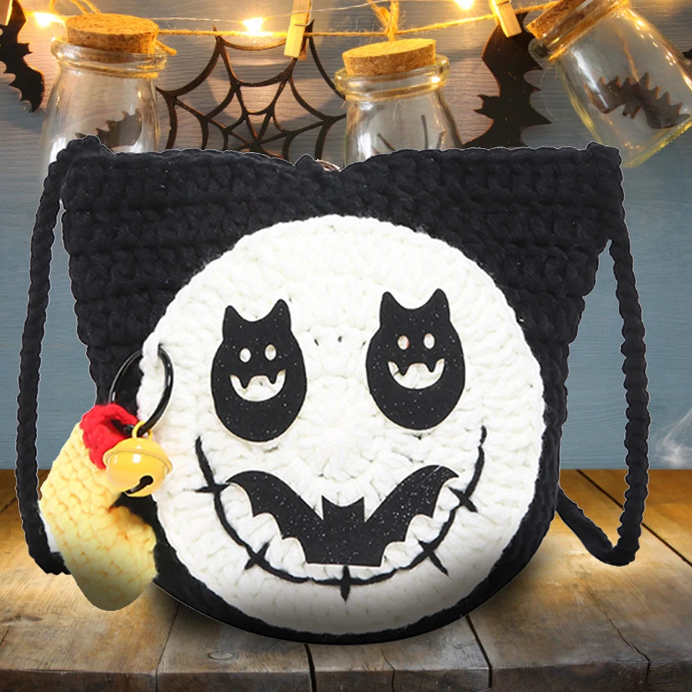Holloween Crochet Shoulder Bag