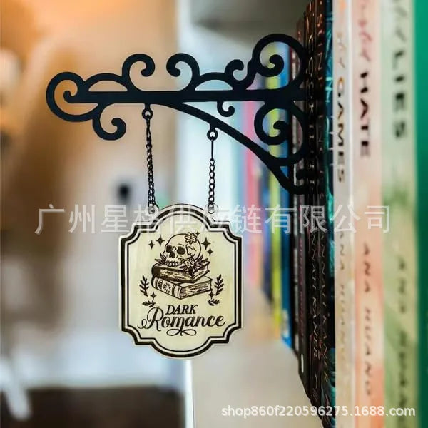 Book Nook Tavern Signs Book Page Divider Bookmark