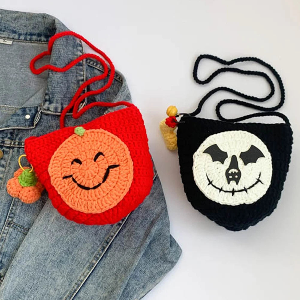 Holloween Crochet Shoulder Bag