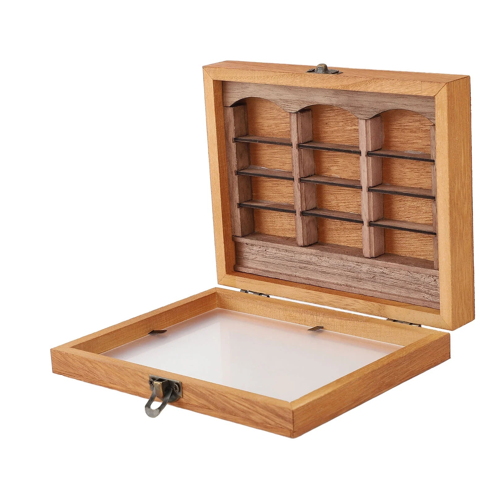 ZK40 Miniature Book Boxes Display Case Cabinet