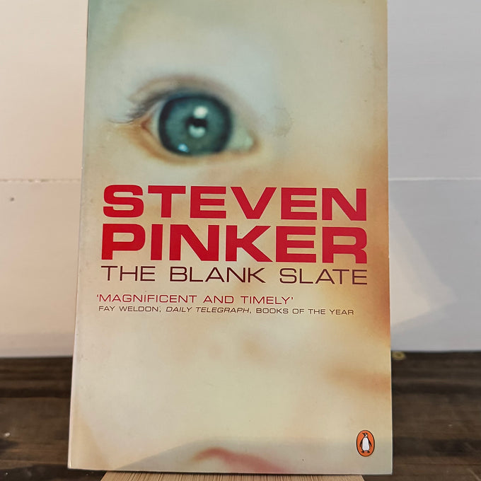 Signed Copy – Steven Pinker, “The Blank Slate” (Hardcover)