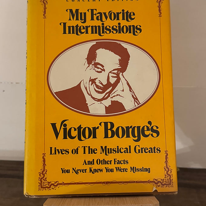 Signed Copy – Victor Borge, My Favorite Intermissions (Concert Edition)