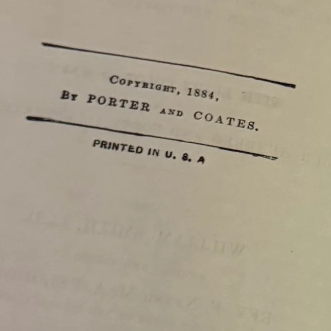 1884 Teacher’s Edition of Smith’s Bible Dictionary
