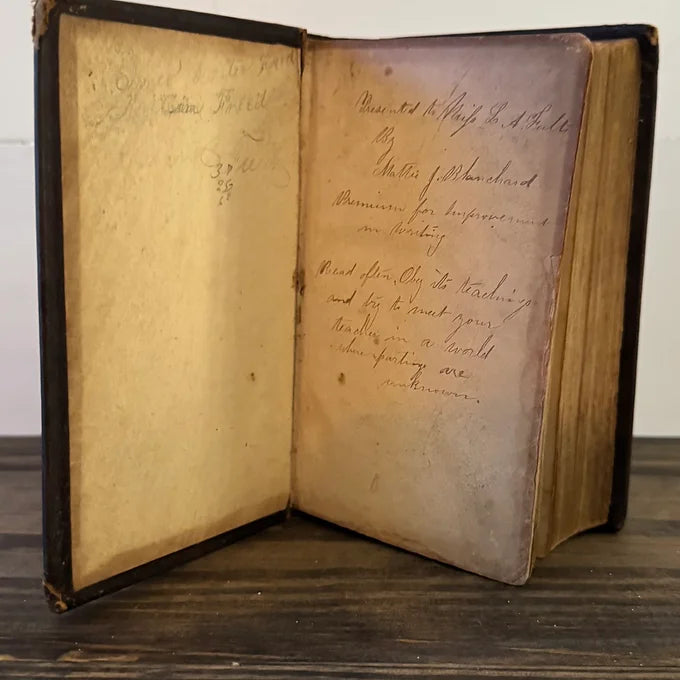Antique 1860 Holy Bible – London Printed Edition