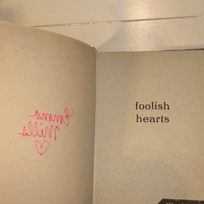 Foolish Hearts – Emma Mills (Signed Copy)