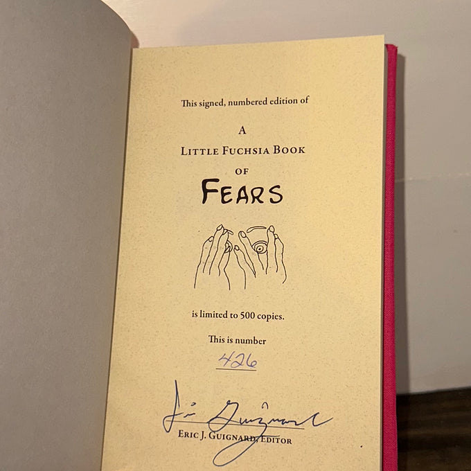Fears – Little Fearless Book (Signed Limited Edition)