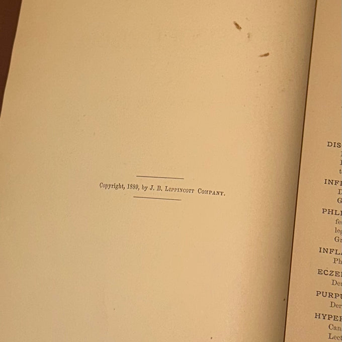 Cyclopædia of the Diseases of Children – Vol. II (John M. Keating, Antique Medic