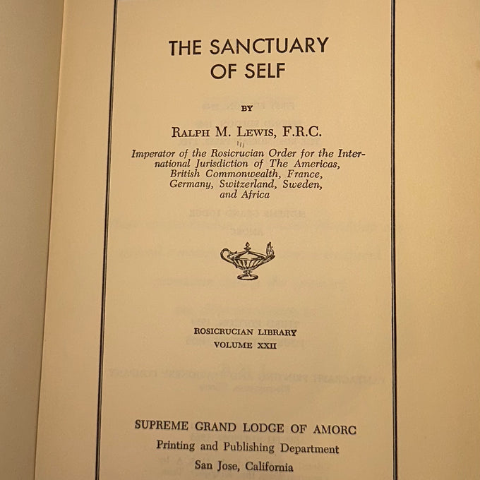The Sanctuary of Silence – Ralph M. Lewis, F.R.C. (Rosicrucian Order, AMORC)