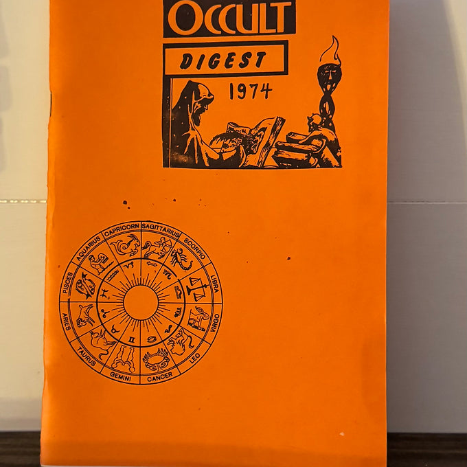 Occult Digest 1974 – Vintage Witchcraft & Astrology Magazine