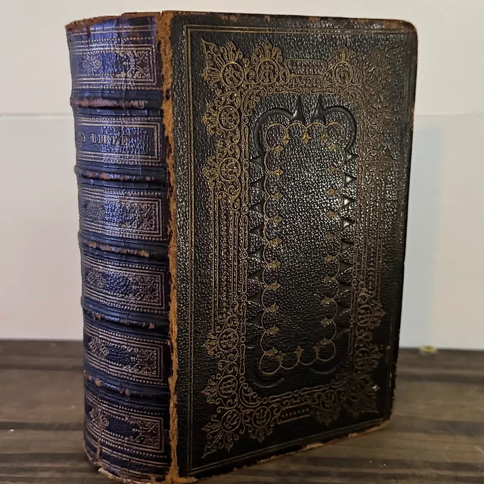 Antique 1860 Holy Bible – London Printed Edition